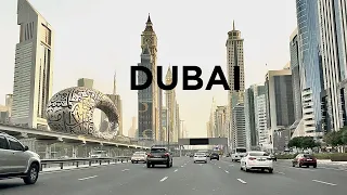 Dubai 🇦🇪  |  Skyscraper sunset drive in the United Arab Emirates 🕌  |  Dubai 4k