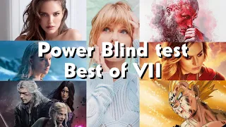 Power Blind Test - Best Of #7 - Tout Genre et Générations (Film, Série, Manga, Marvel, Pixar, Pop..)