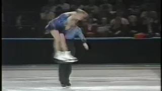 Torvill & Dean (GBR) - 1990 World Professionals, Ice Dancing, Technical Dance (Oscar Tango)