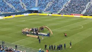 Вручение Кубка Чемпионата РПЛ Зениту в сезоне 2019/20