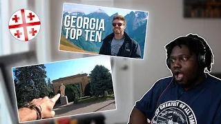 REACTING TO - WHY TO TRAVEL GEORGIA: Top 10 things we LOVE in Georgia 🇬🇪