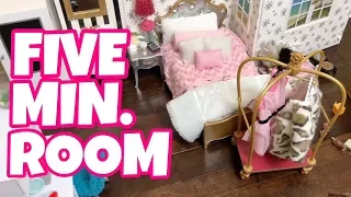 American Girl Doll 5 Minute Room Challenge - Luciana Vega Girl of the Year