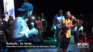 Rutshelle manke mele ak yon fanatik ki vin chante ak li nan Morisseau l'Asile