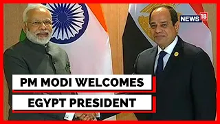 Republic Day 2023 | PM Modi Welcomes Egypt President Abdel Fattah El-Sisi | PM Modi News | News18