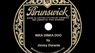 1934 HITS ARCHIVE: Inka Dinka Doo - Jimmy Durante (his original version)