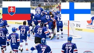 Slovensko VS Fínsko Majstrovstvá Sveta v Hokejbale 2019 FINÁLE