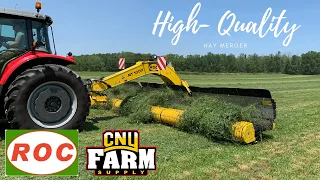 High-Quality Hay Merger Demo — ROC RT1000 — CNY Farm Supply
