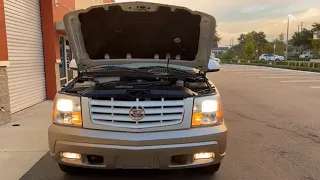 2002 Cadillac Escalade EXT 6L Vortec AWD Engine Running Startup and Cold Start 10282022