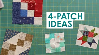 Effective 4 Patch Quilt Block Inspiration