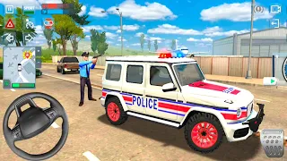 Police Simulator Patrol Officers - POLICE JEEP G63 DRIVING TO PATROL DUTY - Android Gameplay