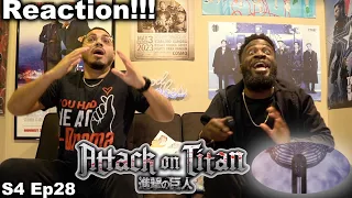 ATTACK ON TITAN 4x28 REACTION | The Dawn Of Humanity