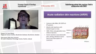 E-session 331 - Radiotherapy-related skin reactions (held in collaboration with EONS)