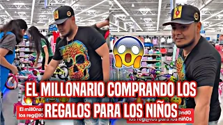 el MILLONARIO JOSÉ TORRES COMPRANDO los REGALOS PARA los NIÑOS