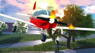 My Plane CRASHED onto a HIGHWAY! - ERLC Liberty County