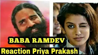 Priya Prakash Vs Baba Ramdev meme. Hilarious.