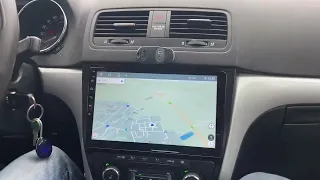 Removal  OEM android radio Škoda Yeti