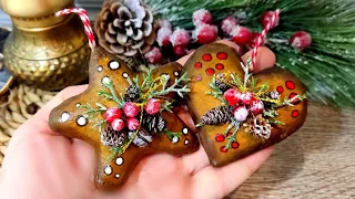 DIY. CHRISTMAS ornaments. EASY crafts. ЁЛОЧНЫЕ игрушки БЫСТРО и ПРОСТО своими руками.