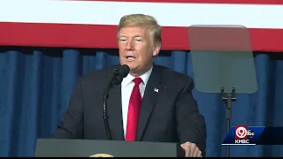 President Trump Makes Pitch For Border Wall During KC Speech