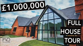 Touring a £1 MILLION LUXURY Home | NEW BUILD House Tour UK | Empty HOUSE TOUR | Spitfire Homes