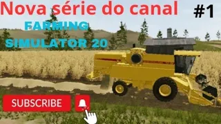 farming simulator20 :A primeira colheita de trigo 🌾, Nova série do canal