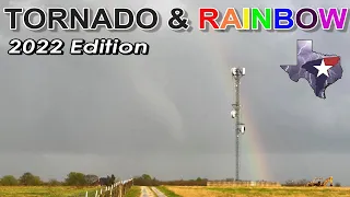 3/21/2022 Round Rock, TX Tornado / Elgin, TX 'Rainbow-Nado' {A/C/AB}