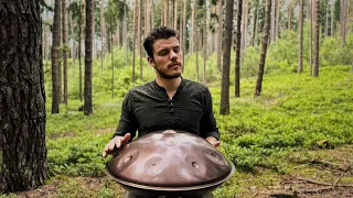 Konstantin Rössler - Birth of The Sparrow / 10 min Handpan meditation / Leaf Handpan