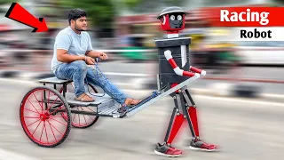 Racing Robot | How To Make Walking Machine Robot | @CreativeScienceOfficial