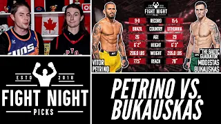 UFC Fight Night: Vitor Petrino vs. Modestas Bukauskas Preview & Prediction