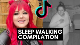 Best of Sleep Walking TikTok Compilation Celina spooky boo