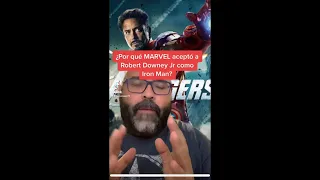 ¿Por qué Marvel aceptó a Robert Downey Jr como Iron Man?