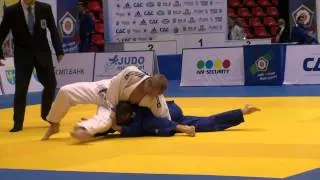 Judo Veterans EM 2012 Opole M3-73kg Baur(GER) - David(FRA)