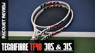 Tecnifibre TF40 305 (18x20) & 315 (16x19) Racquet Review