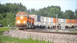 High Speed action on the BNSF Chillicothe Subdivision