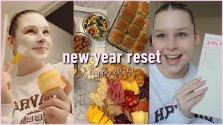 New Year Reset: new year's eve, planning, cleaning, self-care