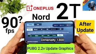 OnePlus Nord 2T PUBG 90fps After Update Support Test #oneplusnord2t