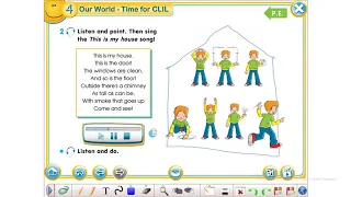 Smiles 2 Module 4 Time for Clil P.E This is my house song