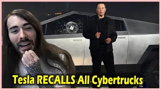 Tesla Cybertruck Is Falling Apart | Moistcr1tikal Reacts