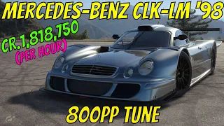 GT7|CLK-LM '98|Sardegna 800pp Tune (Requested)