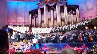 Tabernacle Choir sings Happy Birthday to Rian Johnson via FaceTime by request of Ted Griffin