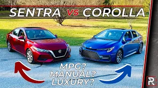 2021 Toyota Corolla SE Vs. 2021 Nissan Sentra SV – Which is the Better Budget Commuter Car?