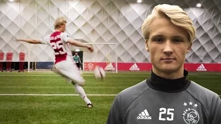 Ultimate Set Piece Challenge with Kasper Dolberg | EuropaNights #HereToCreate