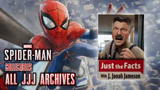 MARVEL's Spider-Man Remastered (PC) || Collectibles: All JJJ Archives || 100% Walkthrough