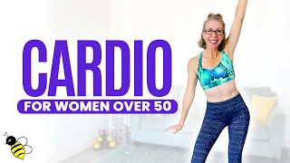 20 Minute HAPPY Low Impact CARDIO Workout for Women over 50 ⚡️ Pahla B Fitness