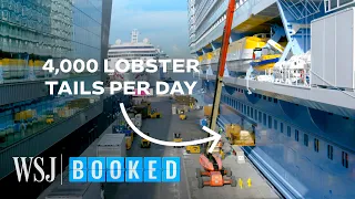 Inside the 24/7 Operation to Feed the World Largest Cruise Ship | WSJ Booked