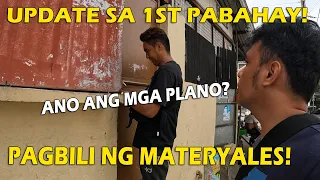 1ST PABAHAY UPDATE! ANO ANG MGA PLANO? + PAGBILI NG MATERYALES! | Papadinz TV