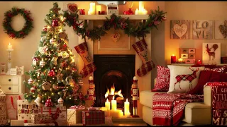 Christmas Music/Самые прослушиваемые рождественские песни/Новогодняя музыка/Рождественский камин