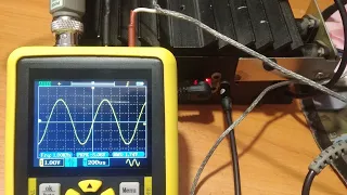 Замер мощности усилителя с помощью осциллографа