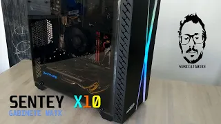 OTRO GABINETE BARATO CON RGB 😝 SENTEY X10 RAINBOW