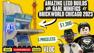 VLOG: Amazing LEGO Builds and RARE LEGO at BrickWorld Chicago 2023