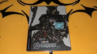 Marvel's Avengers Mondo STEELBOOK 4K Ultra HD Blu-ray  Unboxing